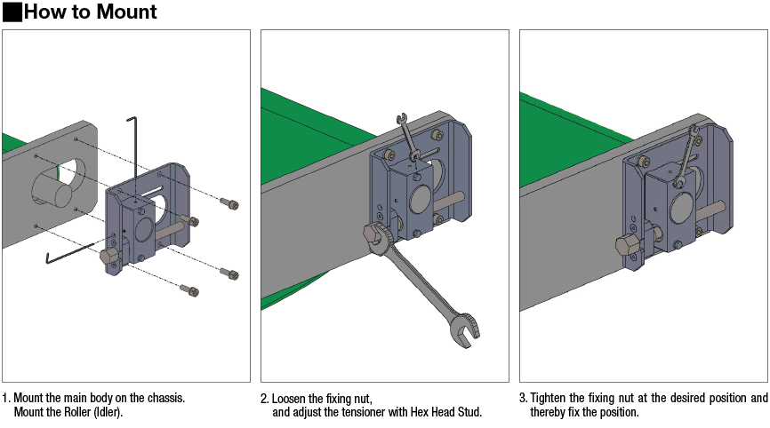 Belt Tensioners/Screw Type:Related Image