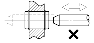 Shaft - One End Tapered, One End Tapped / One End Stepped and Tapped / One End Threaded: Related Image