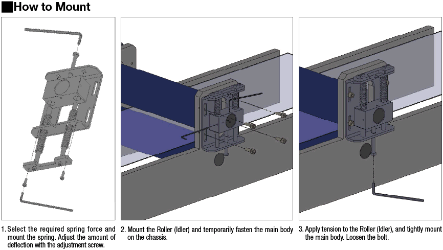 Belt Tensioners/Spring-Loaded:Related Image