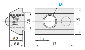 6 Series/Post-Assembly Insertion Spring Nuts:Related Image