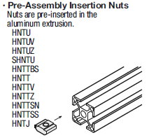 6 Series/Pre-Assembly Insertion Nuts:Related Image