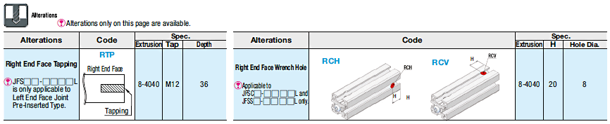 8 Series/Aluminum Extrusions with Built-in Joints/Single Joint:Related Image