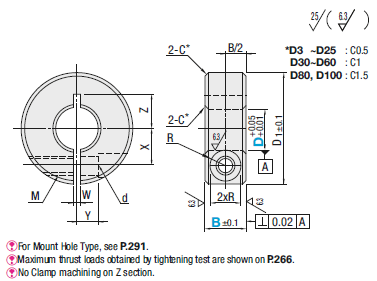 Shaft Collars/Clamp/Compact/Standard:Related Image