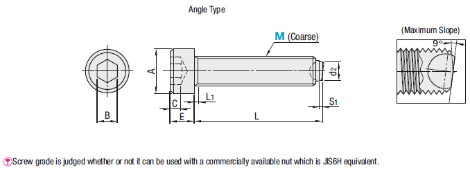 Clamping Screws/Angle Type:Related Image