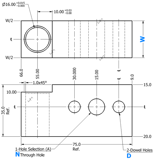 [NAAMS] Pin Retainer APR I-Shape 3 Side Hole Type from MISUMI | MISUMI