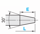 Small Diameter Locating Pin - High Hardness Stainless Steel, with Shoulder Seat: Related Image