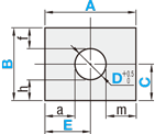 [Clean & Pack]Square Shim - Configurable - Round Hole Type: Related Image