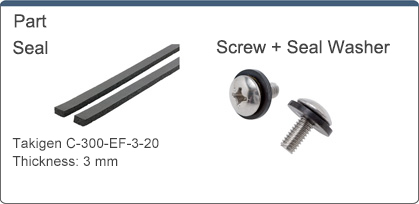 R Series Stainless Steel 4-Point Screw-Fastening Type With IP RSUSDXP Series: Related Image