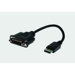 Adapter Cable DisplayPort Male with latch lock / DVI Female