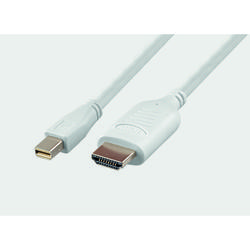 + Adaptador de Mini DisplayPort a HDMI/DVI/VGA Basics Cable adaptador Mini DisplayPort a HDMI Blanco 3 m 