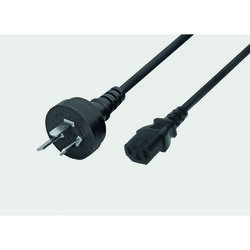 Power Cable China Power Plug 180° / C13 180° - black
