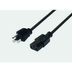 Power Cable USA Power Plug 180° / C13 180° - black