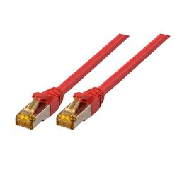 UltraFlex Cat.6A S / FTP LSOH Patch Cable - red
