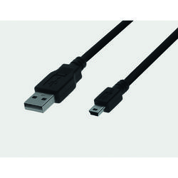 USB 2.0 Cable A Plug / Mini B 5pin Plug - black
