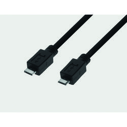USB Cable Micro A Plug / Micro B Plug - black