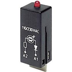 Plug-in module with LED, without protection diode