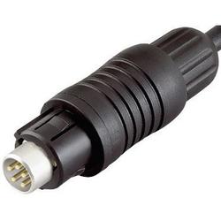 Cable plug connector IP 67, shieldable