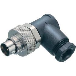 Male angled connector, cable outlet 3.5-5 mm