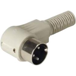 DIN connector Plug, right angle
