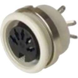 DIN connector Socket, vertical vertical