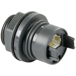 Built-in coupling thermoplastic RJ45