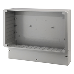 RegloCard-Plus / Combifront, With clip-on covering frame; IP 40, Enclosure with metric pre-punchings in the terminal compartment