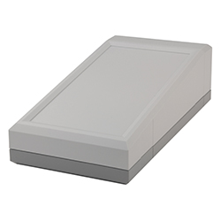 Elegant-Pult, Enclosure with continuous membrane keypad area