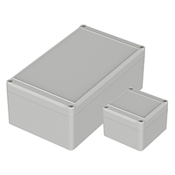 Euromas II, Enclosure with membrane keypad edge, ABS