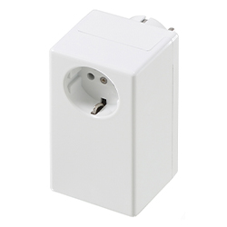 Elesett / Eletec, Eletec Enclosures, Connector enclosure with connector and safety socket