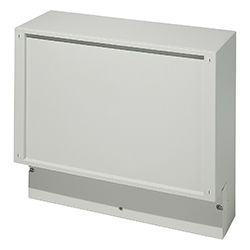 RegloCard-Plus / Combifront, Enclosure, with screw-on front lid for membrane keypads; max. IP 65, with metric pre-punchings in the terminal compartment