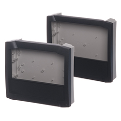 Bocard, Flat enclosure, with front frame open, incl. terminal compartment cover, IP 40, Set 07-7024