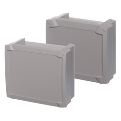 Bocard, High enclosure, with front frame open, with membrane lid, IP 65, Set 11-7035