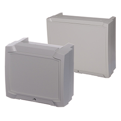 Bocard, High enclosure, with front frame open, with hinged membrane lid, IP 66 / IP 68 – 1.2m (2 hrs.), Set 13-7035