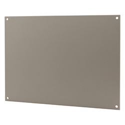 Bocard, Front panels, ABS light grey, 2 mm, embossed on one side