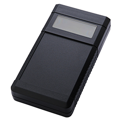 BOS 757 with display screen, side-fitted slide for switch and compartment for 9V block battery