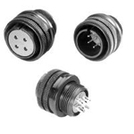 D / MS (D190) Series - Round, Drip-Proof / Waterproof Connectors D/MS3100A18-8S-BSS