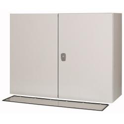 Wall-mounting cabinet with mounting plate