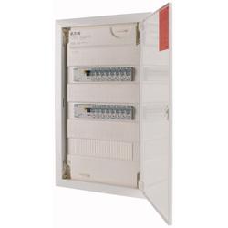 Assembled hollow-wall compact distribution board