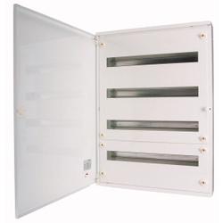 Complete surface-mounted flat distribution board