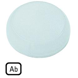 Lens, indicator light white, flush, AB