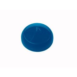 Lens, indicator light blue, raised