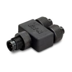 SmartWire-DT splitter IP67, from M12 plug to two M12 sockets,  pin 2