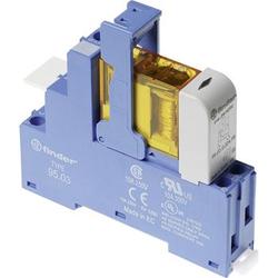 Interface relay for DIN rail