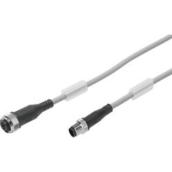 Connecting cable, NEBU Series NEBU-M12W5-K-5-LE5