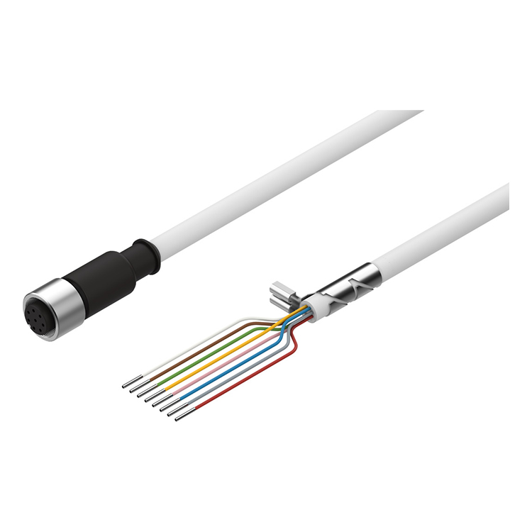 Encoder Cable, NEBM Series NEBM-M12W8-E-10-LE8