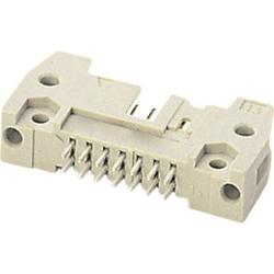 Multipole connector with straight soldered connection 09 18 540 7914