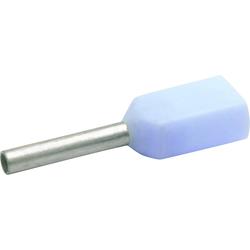 8688 Klauke Twin ferrule 2 x 0.34 mm² x 8 mm Partially insulated Turquoise