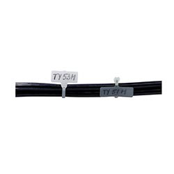Ty-Rap® Cable tie with steel nose with labelling area