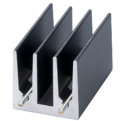 Heat Sink for Pin Mounting Device, P Series, Aluminum Extrusion Type