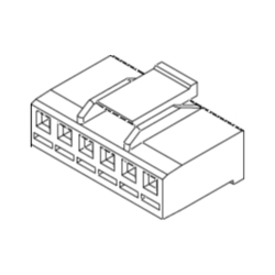 Wire to Board Connector Housing with 3.50mm Pitch (51067) 51067-0400